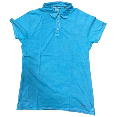 Pre-owned Scotch & Soda Polo Shirt In Turquoise