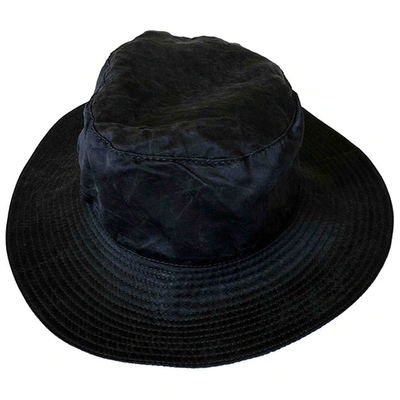 Pre-owned Prada Black Hat