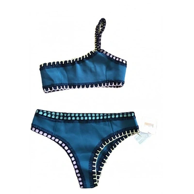 Pre-owned Kiini Blue Swimwear