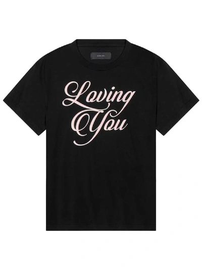 Shop Amiri Loving You T-shirt