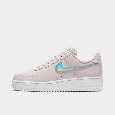 Shop Nike Women's Air Force 1 '07 Essential Casual Shoes In Pink