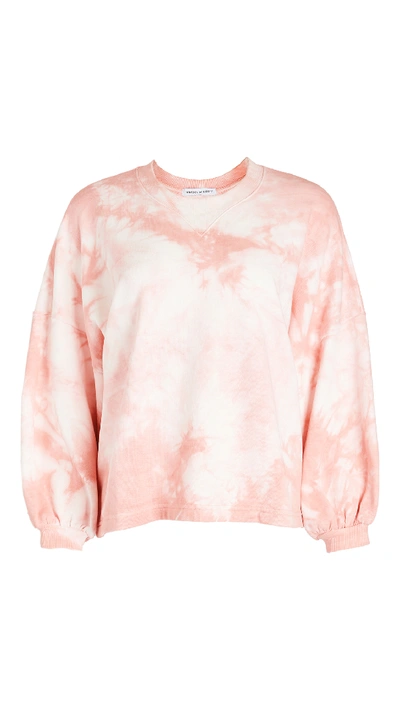 Shop Rebecca Minkoff Rosie Sweatshirt In Pink Tie Dye