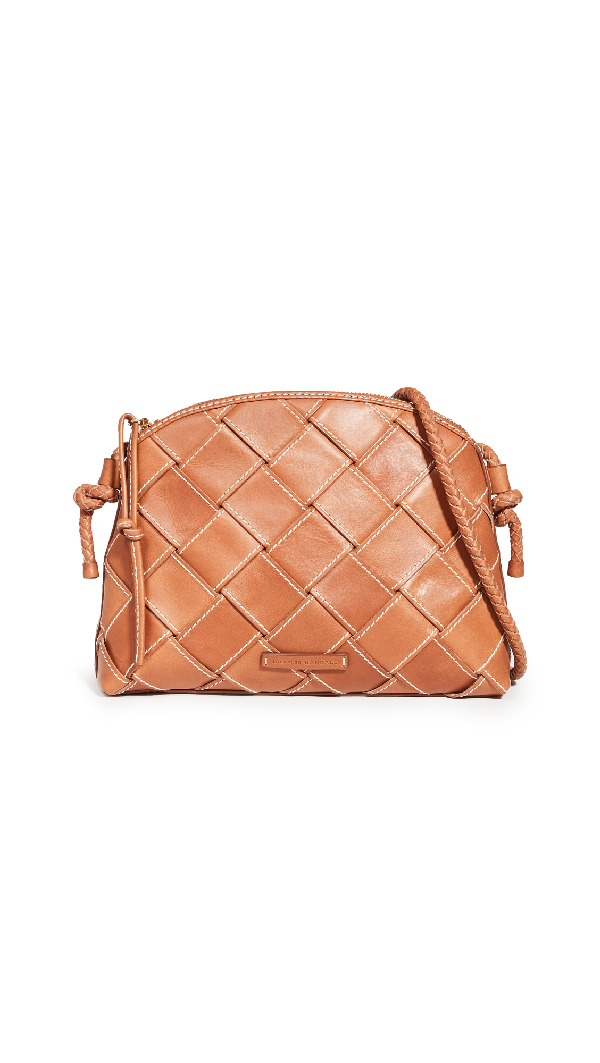 small woven crossbody bag