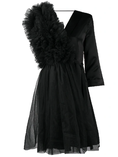 Shop Alchemy Ruffled Jacket In Black