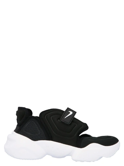 Shop Nike Aqua Rift Shoes In Nero Bianco