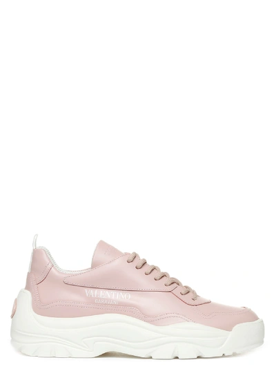 Shop Valentino Gumboy Shoes In Pink