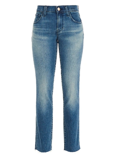 Shop J Brand Adele Jeans In Blue