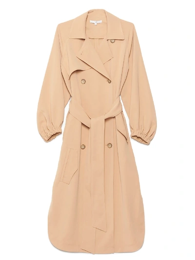 Shop Tibi Dress In Beige