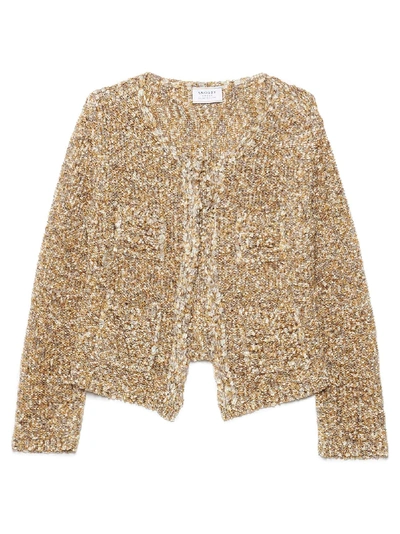 Shop Snobby Sheep Cardigan In Gold