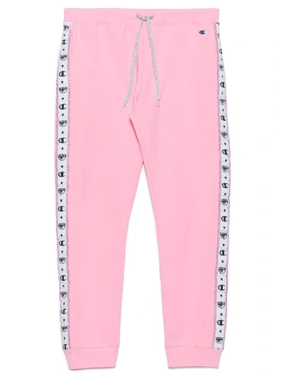 Shop Chiara Ferragni Sweatpants In Pink