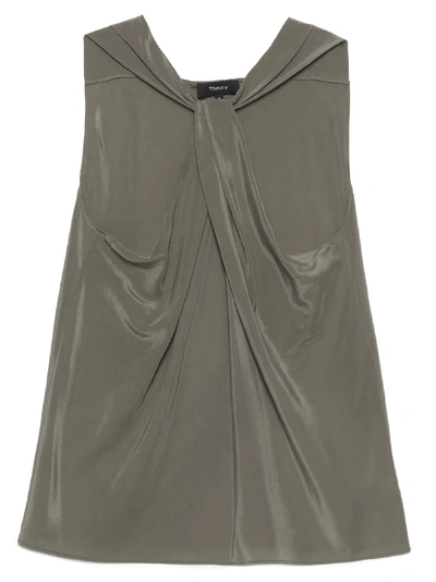 Shop Theory Twist Top In Green