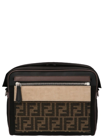 Shop Fendi Messanger Bag In Multicolor