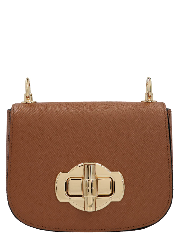 prada bag gold
