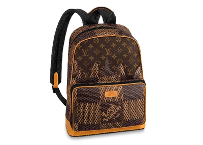 Louis Vuitton pre-owned Monogram Giant Damier Nigo Campus Backpack