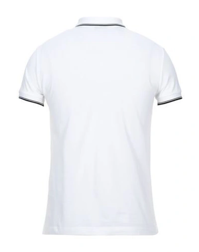 Shop Dondup Polo Shirts In White