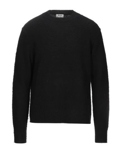 Shop Acne Studios Sweater In Black