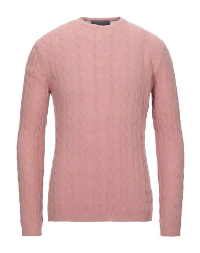 Shop Obvious Basic Sweater In Pastel Pink