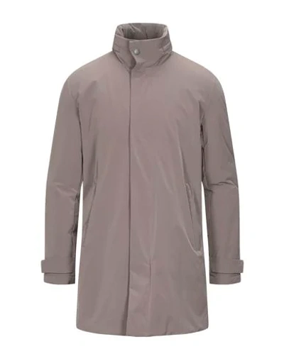 Shop Allegri Coats In Dove Grey