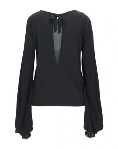 Shop Dondup Woman Blouse Black Size Xl Polyester