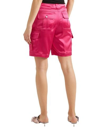 Shop Sies Marjan Woman Shorts & Bermuda Shorts Garnet Size 8 Triacetate, Polyester In Red