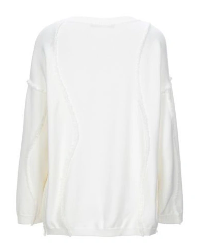 Shop Terre Alte Sweaters In Ivory