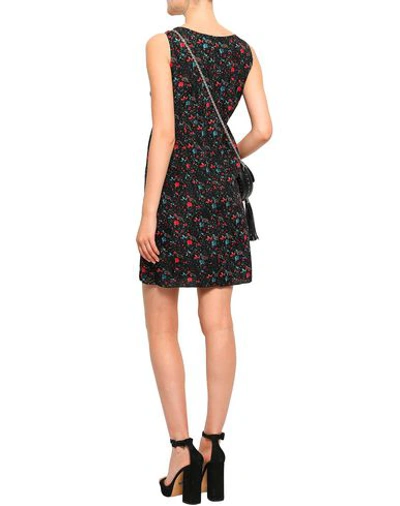 Shop Anna Sui Short Dress In Black