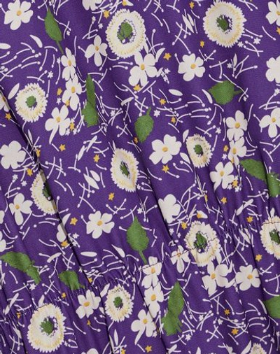 Shop Anna Sui Short Dresses In Purple