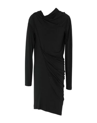 Shop Donna Karan Knee-length Dresses In Black