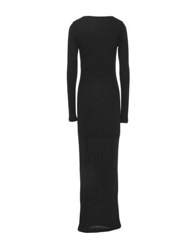 Shop Faith Connexion Woman Maxi Dress Black Size Xs Viscose, Polyester, Polyamide