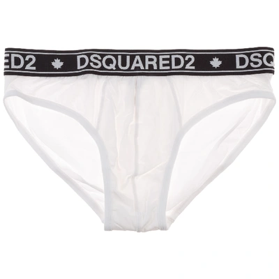 Shop Dsquared2 Men's Underwear Briefs In White