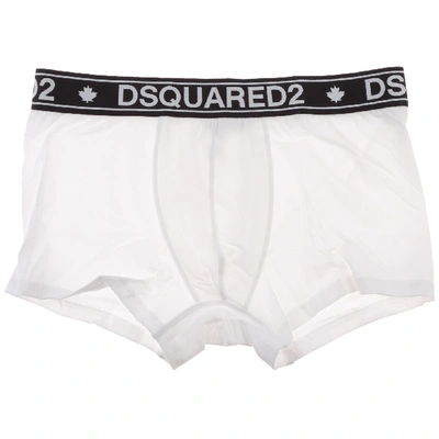 Shop Dsquared2 Men's Underwear Boxer Shorts In White