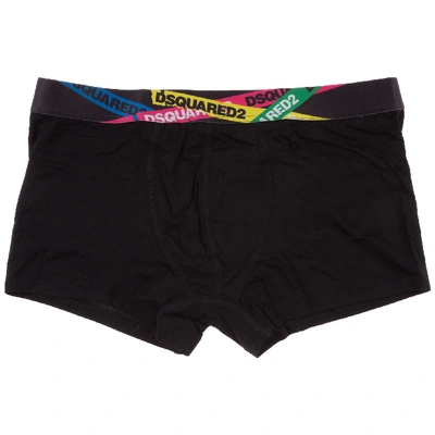 Shop Dsquared2 Men's Underwear Boxer Shorts In Black