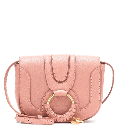 Shop See By Chloé Hana Mini Leather Shoulder Bag In White