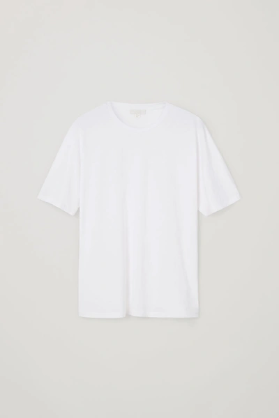 Shop Cos Organic Cotton Mix T-shirt In White