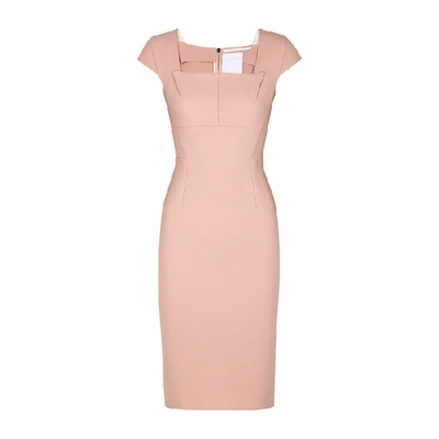 Shop Roland Mouret Jeddler Pink Dress