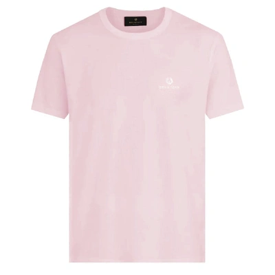 Shop Belstaff Short Sleeved T-shirt In Primrose