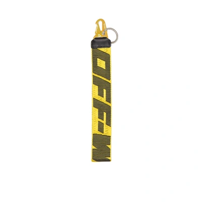 Shop Off-white 2.0 Industrial Keychain In Yellow