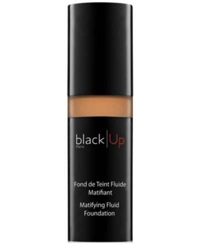 Shop Black Up Matifying Fluid Foundation, 1-oz. In Nfl05 Warm Sand (tan To Dark/golden Undertones)