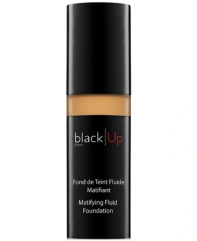 Shop Black Up Matifying Fluid Foundation, 1-oz. In Nfl04 Honey (tan To Dark/golden Undertones)