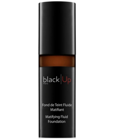 Shop Black Up Matifying Fluid Foundation, 1-oz. In Nfl15 Espresso (dark To Deep/copper Undertones)