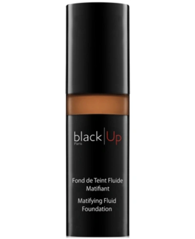 Shop Black Up Matifying Fluid Foundation, 1-oz. In Nfl10 Hazelnut (dark/copper Undertones)