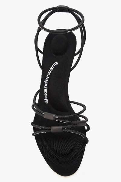 Shop Alexander Wang Sienna Bungee Sandal In Black