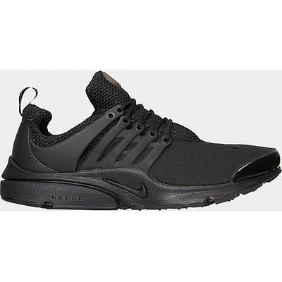 Shop Nike Air Presto Se Casual Shoes In Black/black/black