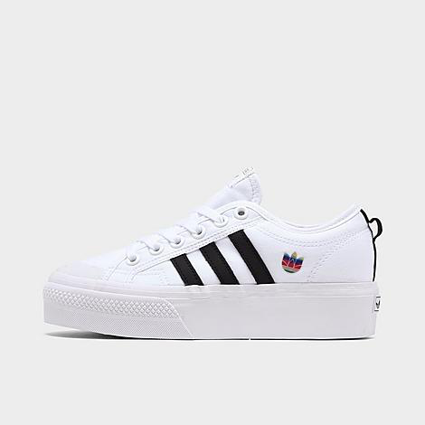 women's adidas originals nizza platform casual shoes