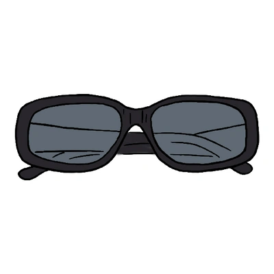 Pre-owned Supreme  Royce Sunglasses Black