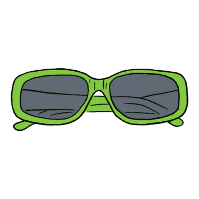 Pre-owned Supreme  Royce Sunglasses Bright Green
