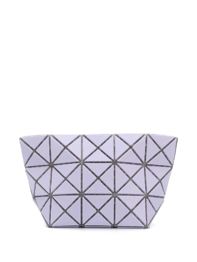 Shop Bao Bao Issey Miyake Prism Frost Pouch In Purple