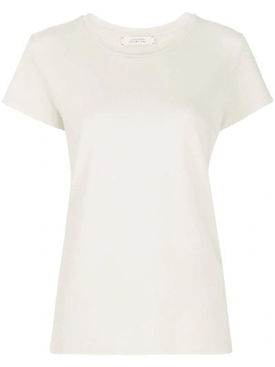 Shop Dorothee Schumacher Short Sleeve T-shirt In Neutrals