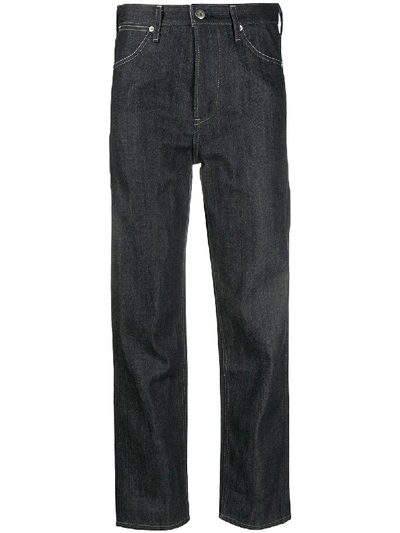 Shop Jil Sander Straight-leg Denim Jeans In Blue