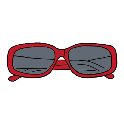 Pre-owned Supreme  Royce Sunglasses Red
